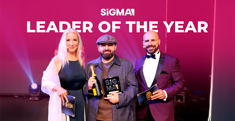 El cofundador de BetConstruct, Vigen Badalyan, galardonado como el Lider del Año en los premios B2B de SiGMA Europa