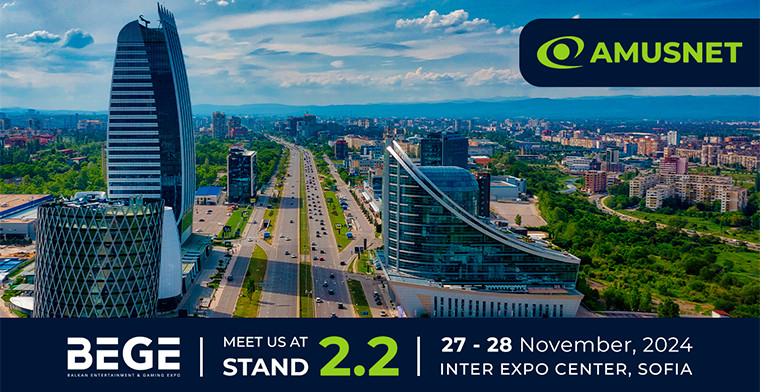 BEGExpo’s 15th Edition powered by Amusnet with its latest iGaming and Land-based products
