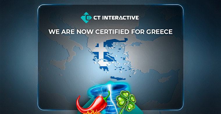 CT Interactive obtiene la certificación A1 para Grecia