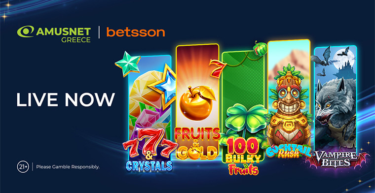 La asociación entre Amusnet y Betsson mejorará la experiencia de juego en Grecia