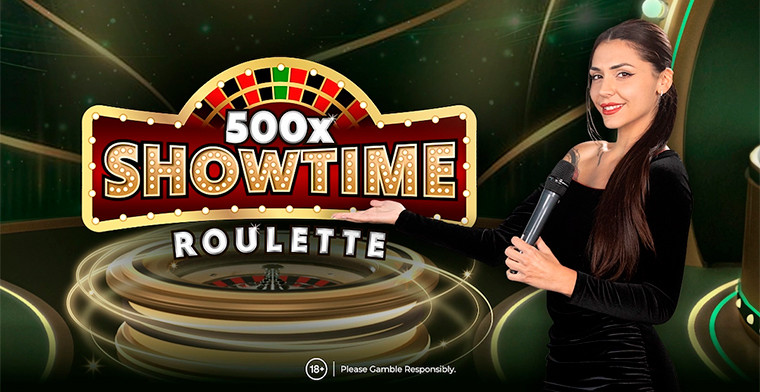 New Amusnet game: Showtime Roulette 500x - A Captivating Twist on Live Casino Entertainment