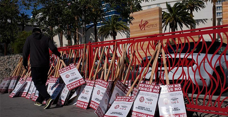 Las Vegas hotel workers union reaches deal with casino to end longest strike in decades