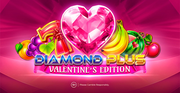 Amusnet Gaming celebra la temporada del amor con Diamond Plus: Valentine's Edition