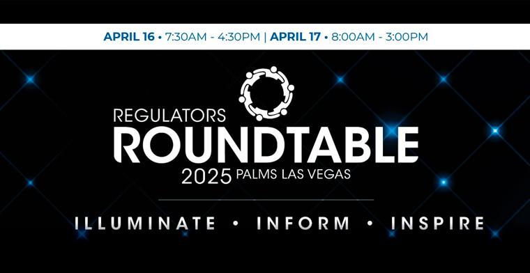 GLI® organizará a 25ª Mesa Redonda de Reguladores nos dias 16 e 17 de abril no Palms Las Vegas