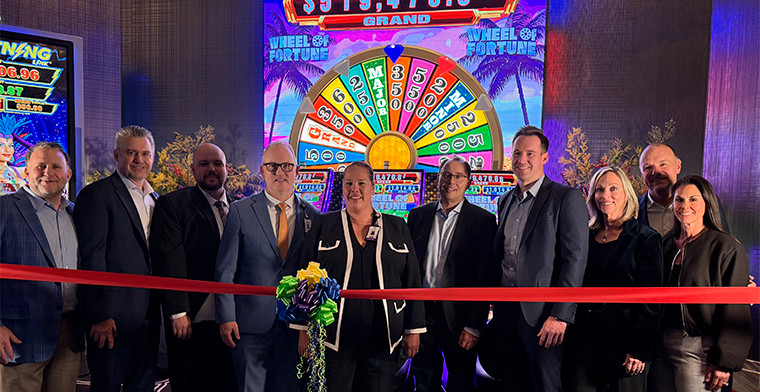 IGT and Graton Resort & Casino Celebrate Global Debut of Wheel of Fortune Trio Cabinet