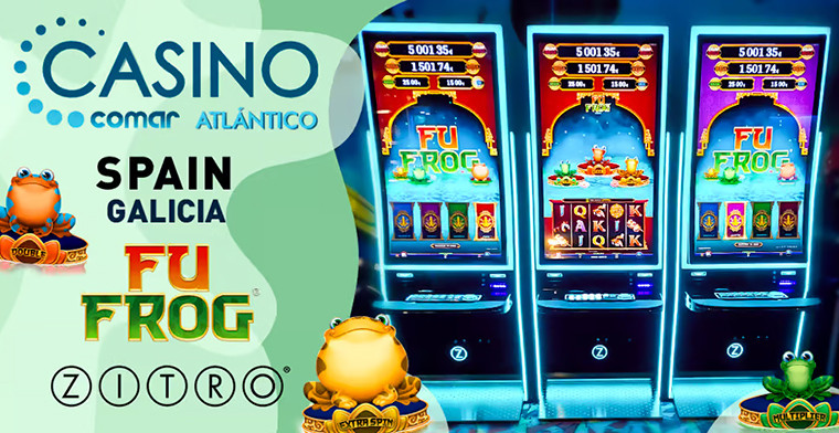 Casino Atlantico Now Features Zitro's Fu Frog