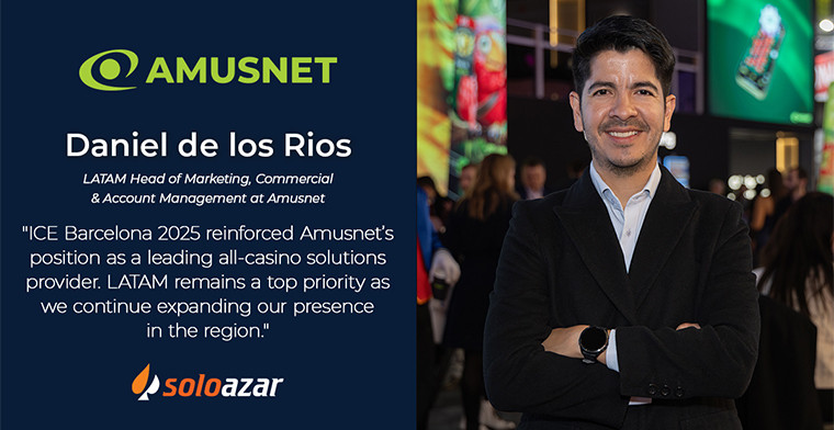 ICE Barcelona 2025 Strengthens Amusnet’s Position as an All-Casino Solutions Provider, with LATAM Expansion as a Key Focus