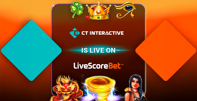 CT Interactive partners with LiveScore Bet to bring innovative gaming to a broader audience