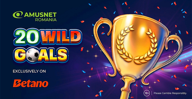 Partnership: Amusnet join forces with Betano through Exclusive 20 Wild Goals Launch