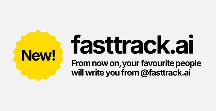 Fast Track has shifted its online presence to fasttrack.ai