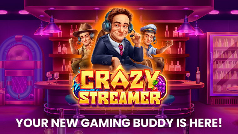 Spin, win and go viral - Crazy Streamer by Onlyplay turns slots game into a spectacle