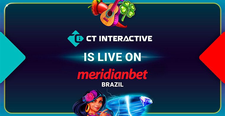 Jogos da CT Interactive agora disponíveis na Meridianbet Brasil