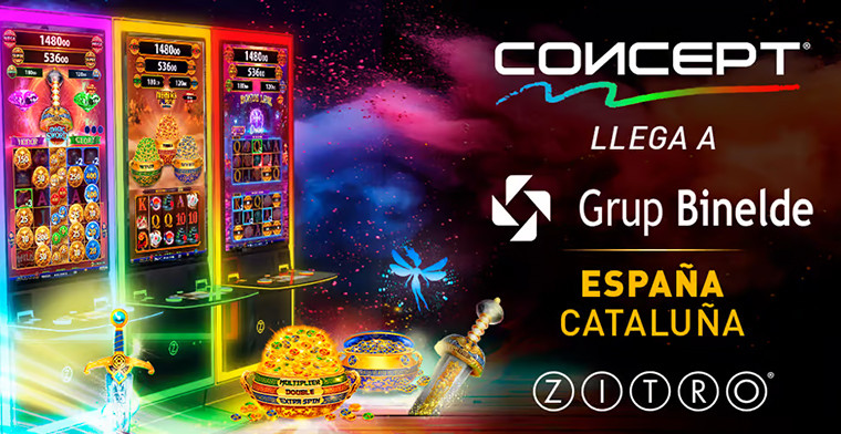 Grup Binelde apuesta por Concept de Zitro con sus juegos nuevos