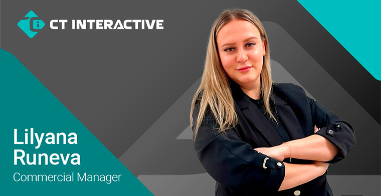 Lilyana Runeva takes on role as Commercial Manager at CT Interactive