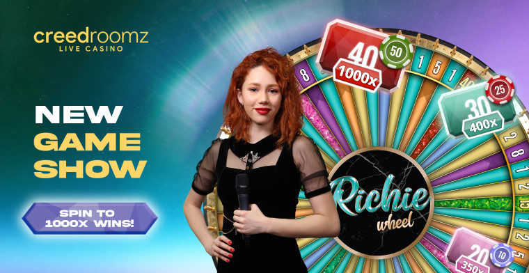 CreedRoomz Launches Richie Wheel: Enhanced Player Engagement and Revenue Generation with Multipliers up to 1000x