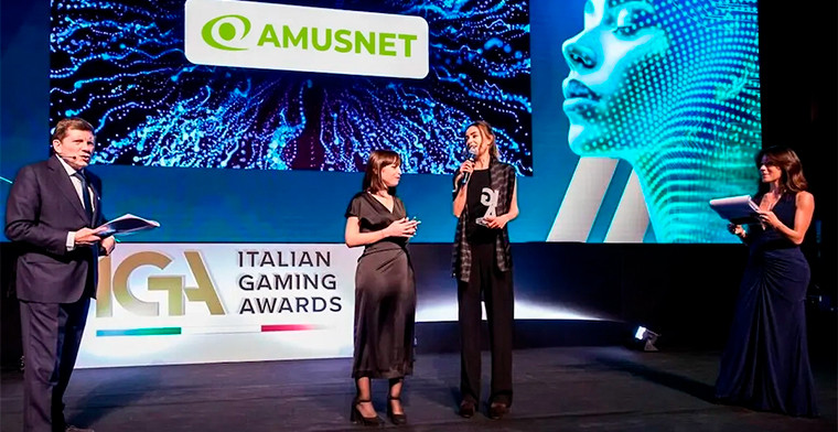 Amusnet nombrado Proveedor de Contenido del Año en los Premios Italianos del Juego 2025