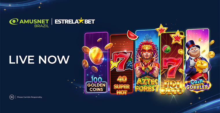 Amusnet ya está disponible en EstrelaBet, un lanzamiento estratégico en Brasil