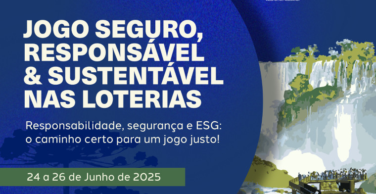 A Cibelae, juntamente com a WLA e a Lottopar, organiza o Seminário Internacional sobre Jogo Responsável e Sustentável em Loterias