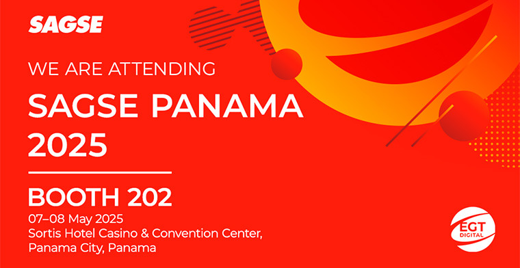 SAGSE Panamá 2025: A EGT Digital participará pela primeira vez