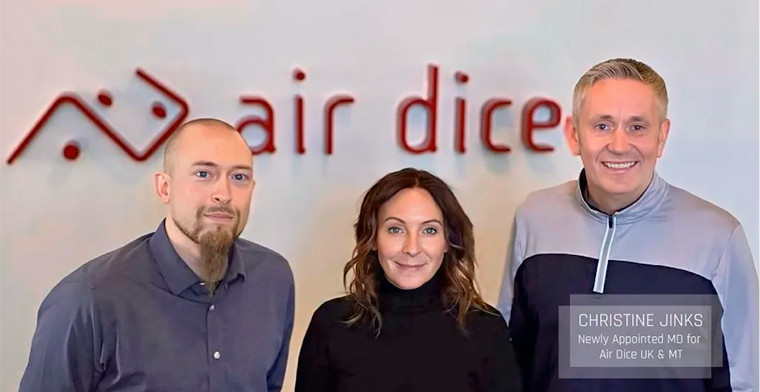 Air Dice Group nombra a Christine Jinks Directora General de Air Dice Services Malta y Air Dice Services UK