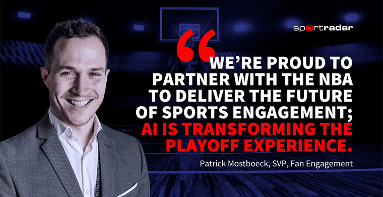 Sportradar presents AI – The Real MVP of the NBA Playoffs