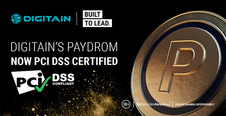 Digitain's Paydrom Receives PCI DSS Certification
