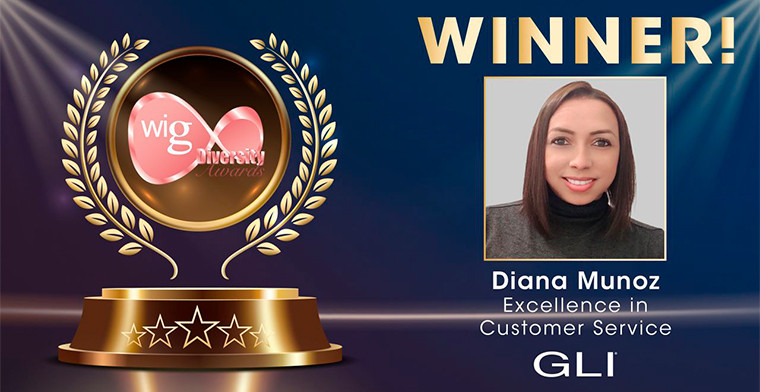 GLI Client Services Supervisor Diana Munoz Wins Excellence in Customer Service Award