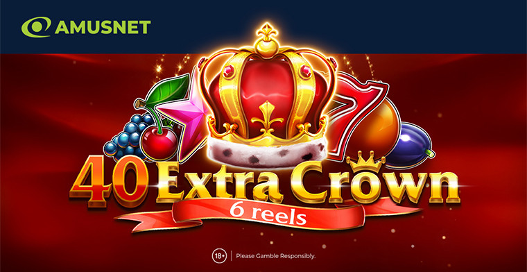 Amusnet Unveils “40 Extra Crown 6 Reels”: A Royal Slot Adventure Packed with Bonus Features