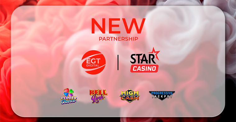 EGT Digital’s gaming content is already live on StarCasino.nl