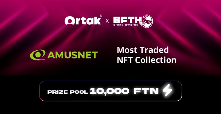 Betconstruct welcomes Amusnet as Sponsor Most Traded NFT Collection and Joins the Ortak x B.F.T.H. Arena Awards 2025