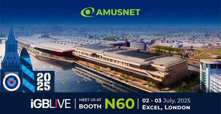 iGB Live Londres 2025: Amusnet apresenta novas soluções centradas no jogador