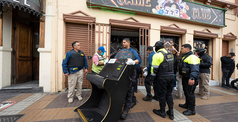 Chile: Coquimbo refuerza su lucha contra los casinos ilegales con nuevo operativo en el centro
