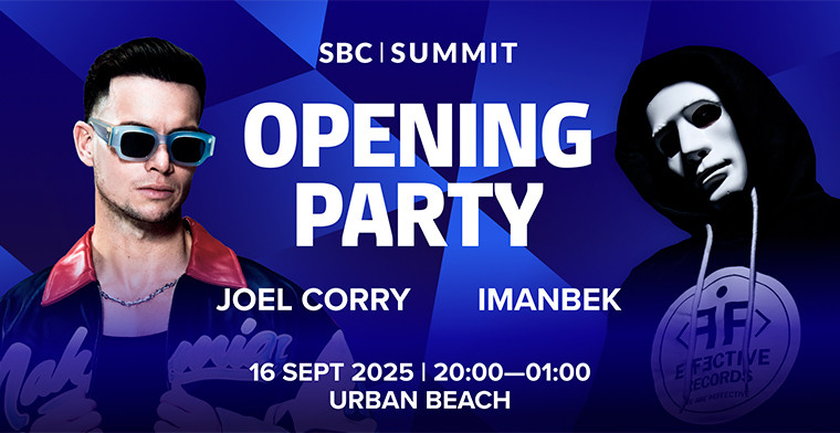 Los artistas Joel Corry e Imanbek anunciados como artistas principales de la fiesta de apertura del SBC Summit 2025