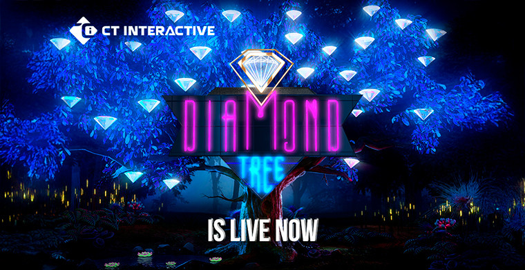 CT Interactive presenta Diamond Tree Jackpot