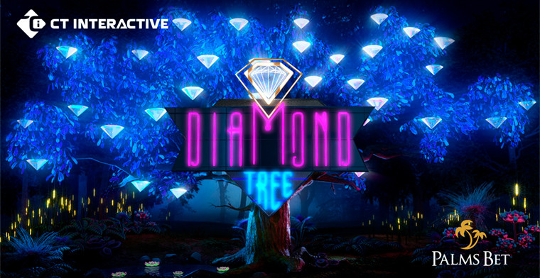 CT Interactive lanza Diamond Tree Jackpot en Palms Bet Kenia