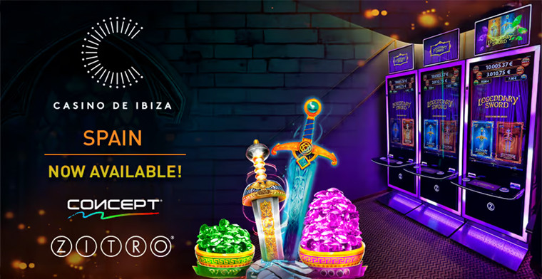 Casino de Ibiza adds Zitro’s new CONCEPT machines to its gaming offering