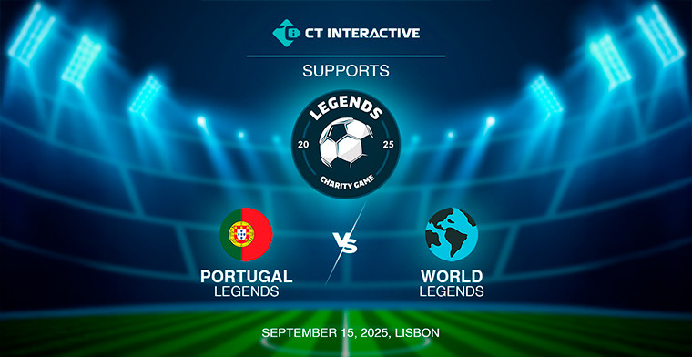 CT Interactive llena de emoción el campo de juego con su apoyo al Partido Benéfico Legends