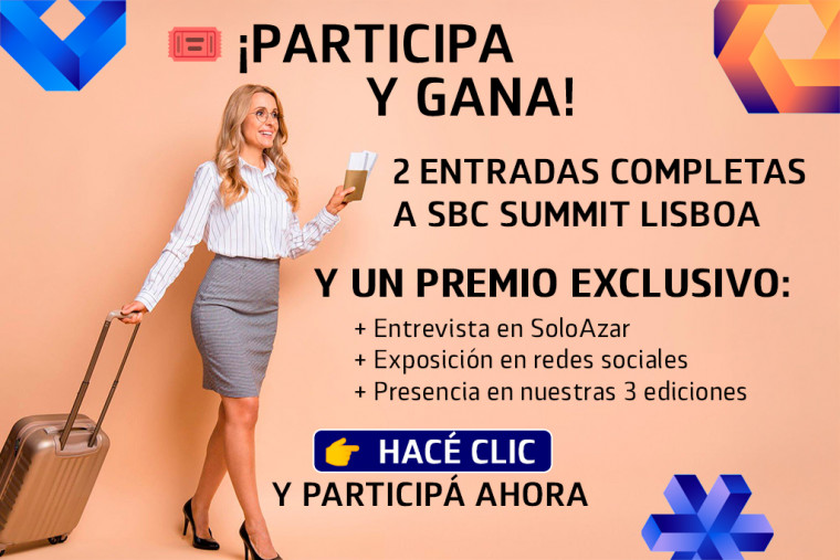 SBC Summit 2025: SoloAzar agrega un premio especial para la empresa ganadora del sorteo de dos entradas full