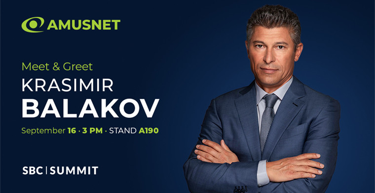 SBC Summit Lisboa 2025: Amusnet presenta innovación y responsabilidad social con el invitado especial Krasimir Balakov