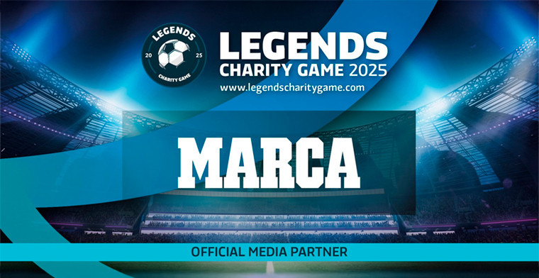MARCA fue seleccionada como Socio Estratégico Oficial del Partido Benéfico Legends 2025