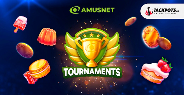 Amusnet presenta el primer torneo suizo en colaboración con jackpots.ch