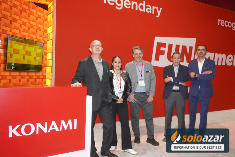 Konami presenta el gabinete Solstice y las tragamonedas BOMBERMAN en G2E 2025