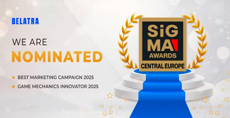 Belatra Celebrates Dual Nomination at SiGMA Europe 2025