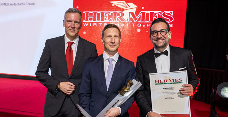 NOVOMATIC Honored with HERMES Climate Protection Award for Groundbreaking Solar Initiative