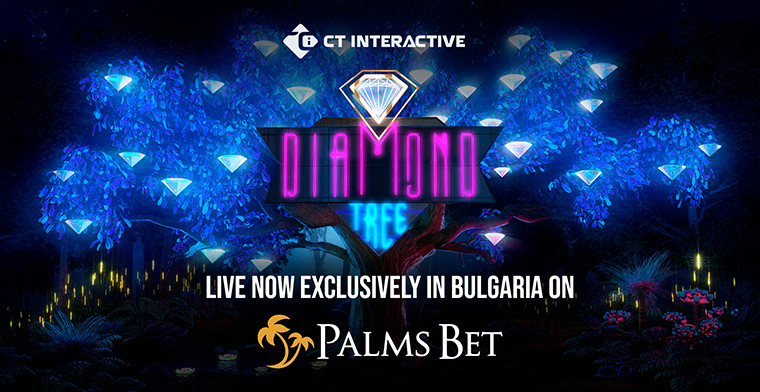 CT Interactive Expands Bulgarian Market Presence with Exclusive Diamond Tree Jackpot Launch on Palms Bet