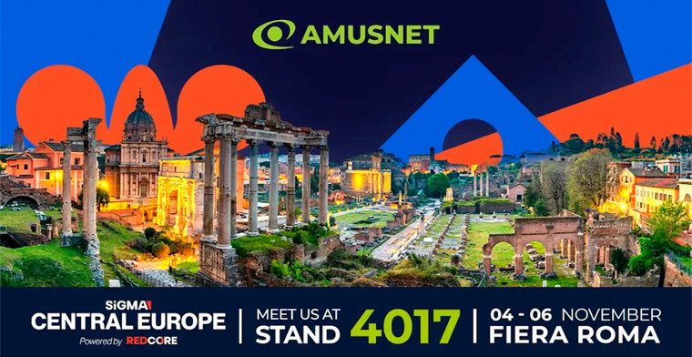SiGMA Central Europe 2025: Amusnet presenta su gama completa de soluciones de casino
