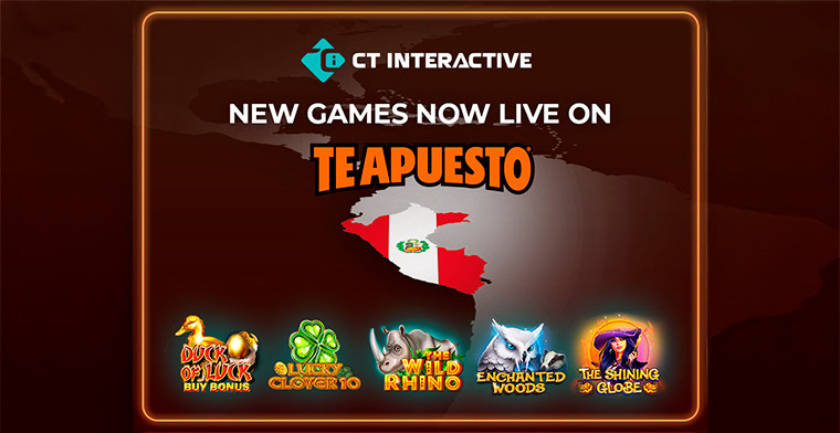 CT Interactive Strengthens Its Expansion in Peru with Exclusive Game Launch on Te Apuesto