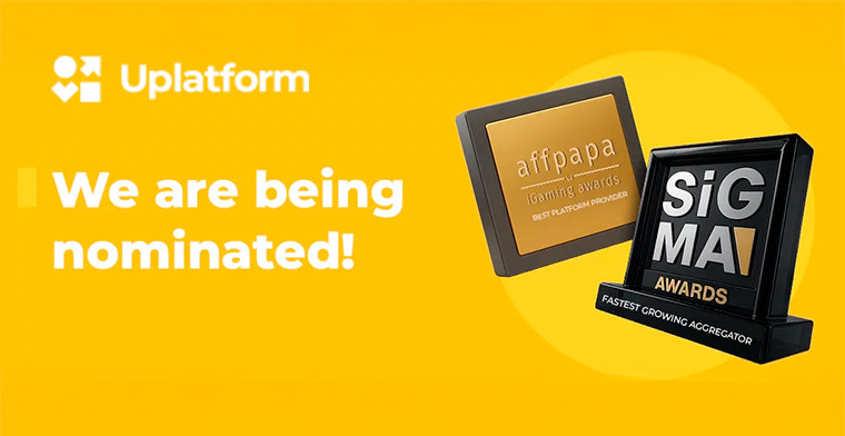 Uplatform Nominated for Top Honors at the AffPapa & SiGMA Awards