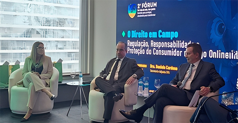 Governo já derrubou quase 23 mil bets clandestinas, revela secretária da SPA em fórum sobre proteção dos apostadores