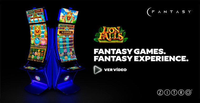 Zitro presenta “lions falls”: ¡donde ruge el león y fluye la fortuna!